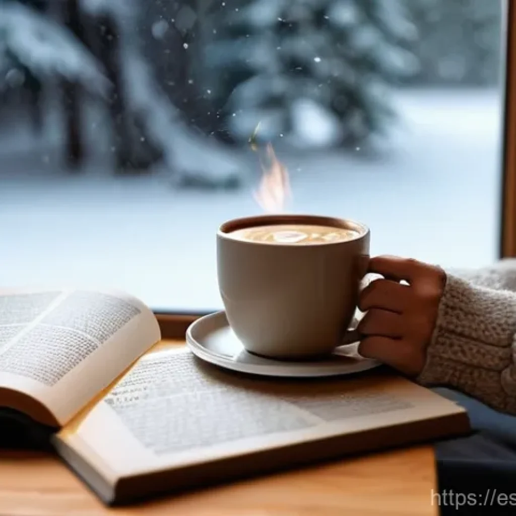 노르웨이 커피 문화 - **Prompt 1: Nordic "Kos" Coffee Moment**
"A cozy, warm indoor scene in Norway during winter. A p...